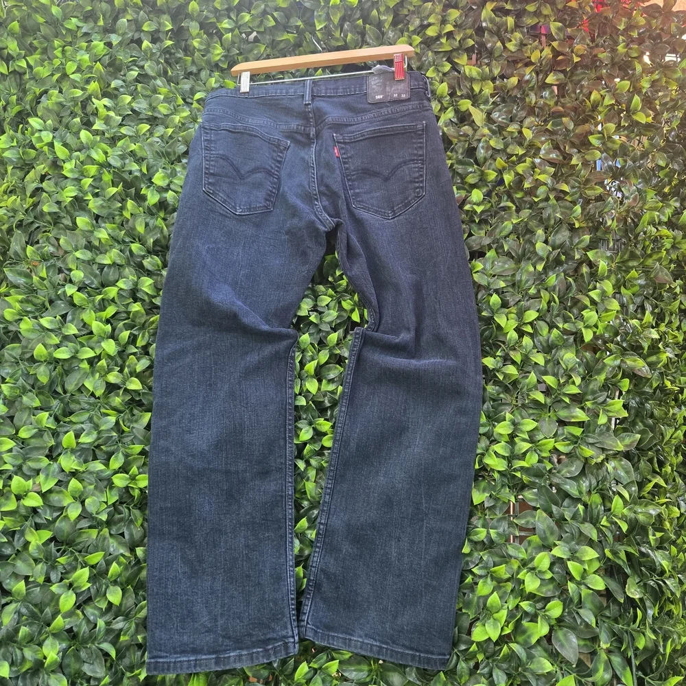 Levi's Men's Straight Jeans in Deep Blue